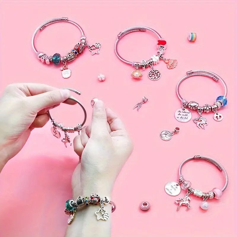 🎁Sale 49% OFF 🎁 Girls Charm Bracelet Making Kit