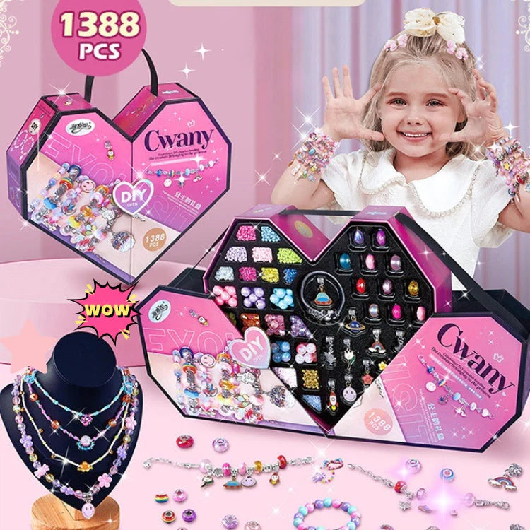 🎁Sale 49% OFF 🎁 Girls Charm Bracelet Making Kit