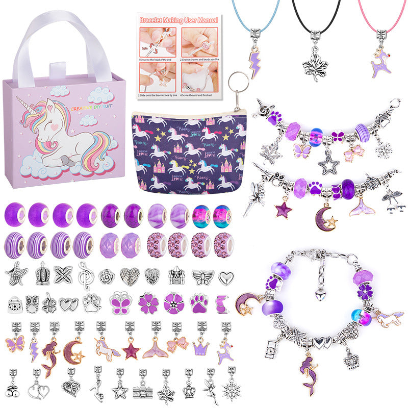 🎁Sale 49% OFF 🎁 Girls Charm Bracelet Making Kit