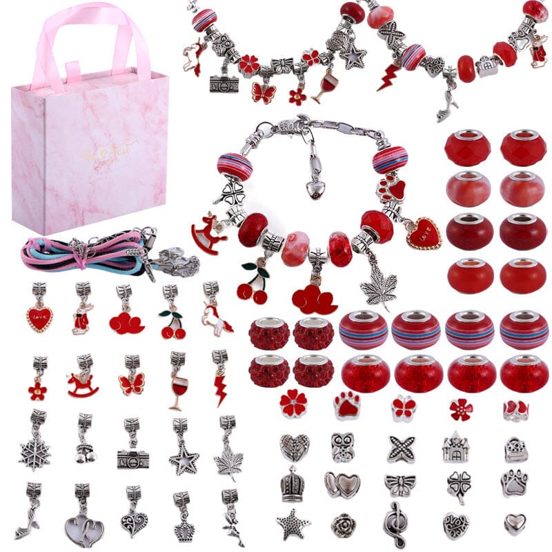 🎁Sale 49% OFF 🎁 Girls Charm Bracelet Making Kit