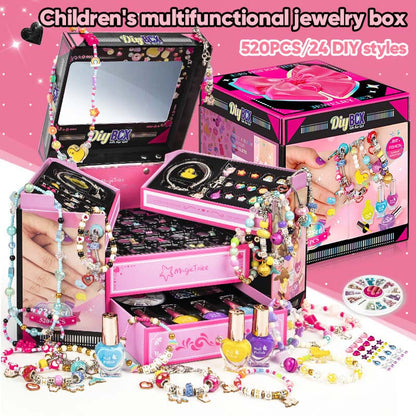 🎁Sale 49% OFF 🎁 Girls Charm Bracelet Making Kit