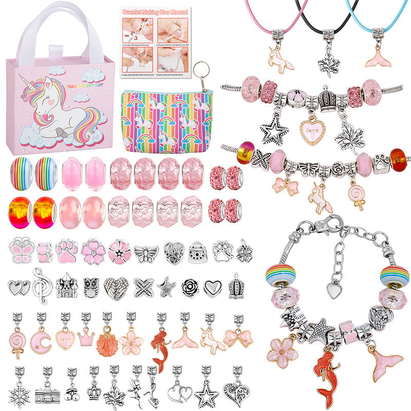 🎁Sale 49% OFF 🎁 Girls Charm Bracelet Making Kit