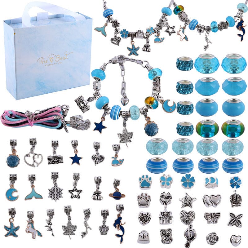 🎁Sale 49% OFF 🎁 Girls Charm Bracelet Making Kit