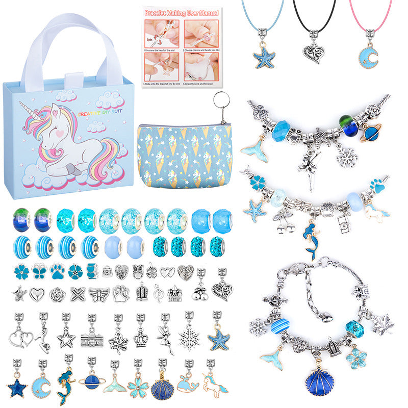 🎁Sale 49% OFF 🎁 Girls Charm Bracelet Making Kit