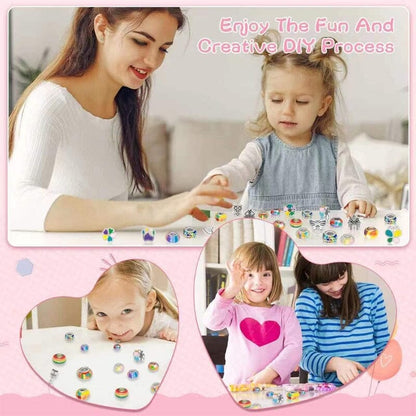 🎁Sale 49% OFF 🎁 Girls Charm Bracelet Making Kit
