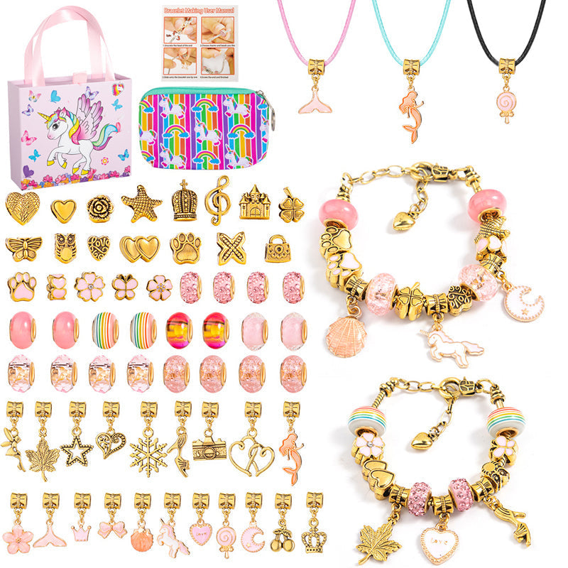 🎁Sale 49% OFF 🎁 Girls Charm Bracelet Making Kit
