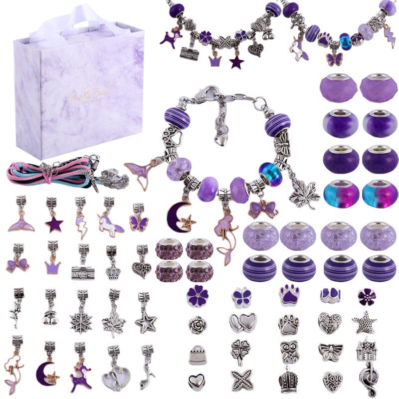🎁Sale 49% OFF 🎁 Girls Charm Bracelet Making Kit