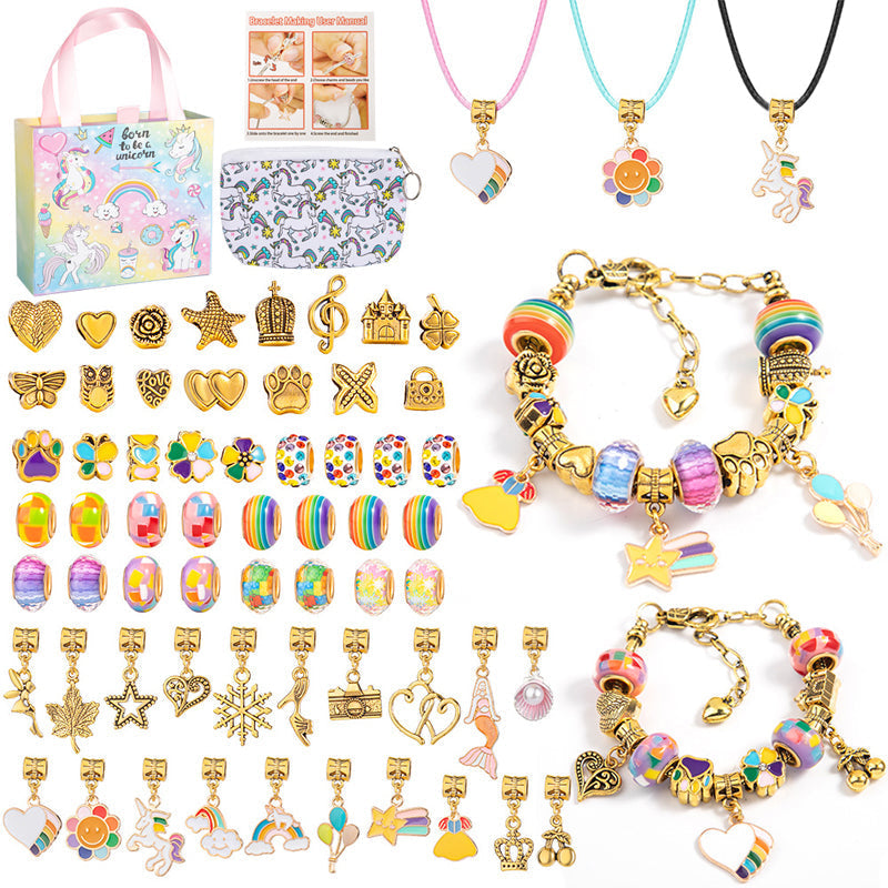 🎁Sale 49% OFF 🎁 Girls Charm Bracelet Making Kit